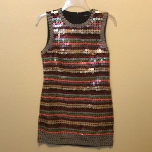 French connection sequin party dress